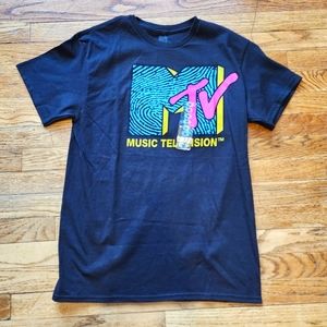 MTV Black Tee T-Shirt